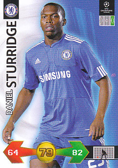 Daniel Sturridge Chelsea 2009/10 Panini Super Strikes CL #54